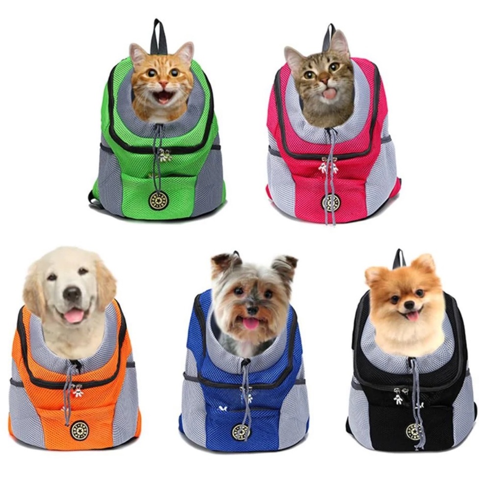 Pet carrier backpack for cats and dogs